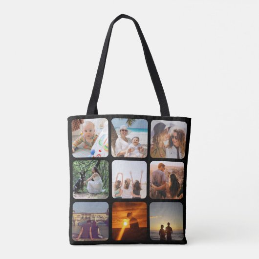 Upload uw foto tote bag (Achterkant)