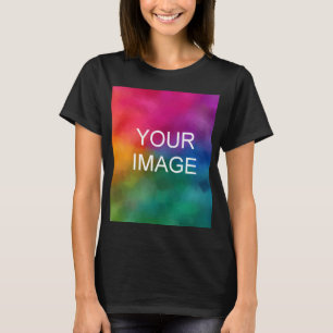 Upload uw foto Trendy Elegant Moderne Sjabloon T-shirt