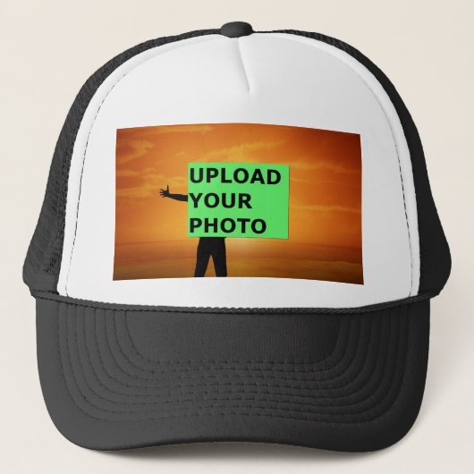 Upload uw foto trucker pet (Voorkant)