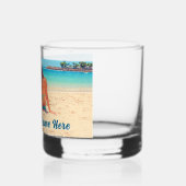 Upload Uw Foto Voeg Aangepaste Tekst Toe Gepersona Whisky Glas (Links)