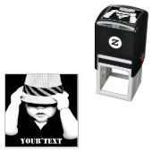 Upload uw foto  zelfinktende stempel (In situ)