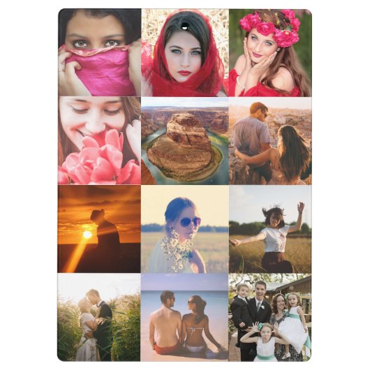 Upload uw fotoklembord klembord (Achterkant)