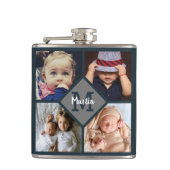 Upload uw fotokolf heupfles (Voorkant)