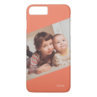 Upload uw fotoMonogram iPhone 8/7 Plus Hoesje