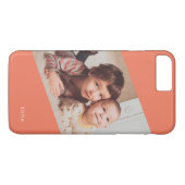 Upload uw fotoMonogram Case-Mate iPhone Case (Achterkant (Horizontaal))