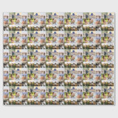 Upload uw fotopakpapier cadeaupapier (Vlak)