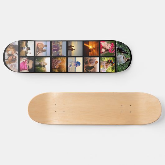 Upload uw fotoskateboard persoonlijk skateboard (Horizontaal)