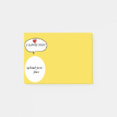 Upload uw gezicht post-it® notes (Voorkant)