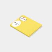 Upload uw gezicht post-it® notes (Schuin)