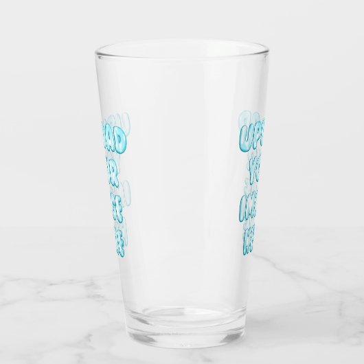 Upload Uw liefdes afbeelding Foto logo Glas (Links)