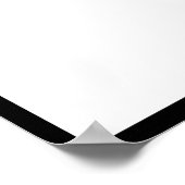 Upload Uw liefdes Afbeelding Foto Logo Poster (Hoek)