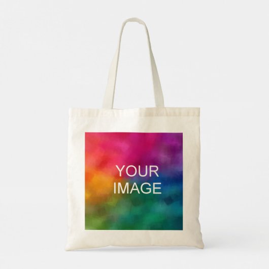 Upload Uw Logo Bedrijfs van het Afbeelding van de  Tote Bag (Achterkant)