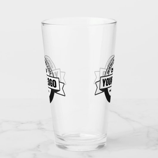 Upload uw logo glas (Links)