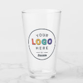Upload uw logo glas (Voorkant)