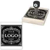 Upload Uw Logo Groot Rubberstempel (Gestempeld)