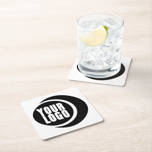 Upload uw logo kartonnen onderzetters (Insitu)