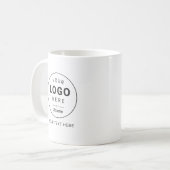 Upload uw logo koffiemok (Voorkant links)