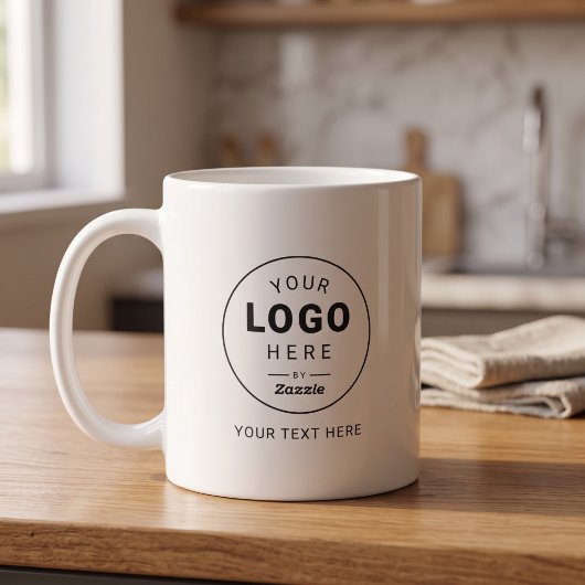 Upload uw logo koffiemok