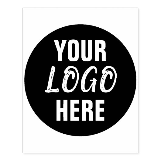 Upload uw Logo of Afbeelding Rubberstempel (Afrduk)