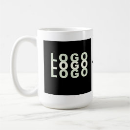 Upload uw Logo of Foto met optionele tekstkoffie Koffiemok