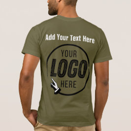 Upload uw Logo Photo Afbeelding Custom Personalize T-shirt