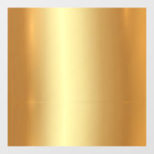 Upload uw logo QR-code tekst gouden blanco sjabloo Raamsticker (Vel)