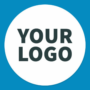Upload uw Logo Ronde Sticker