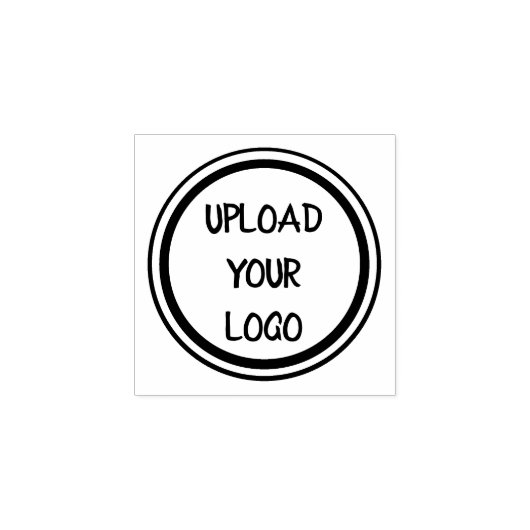 Upload uw Logo Rubberstempel (Afrduk)