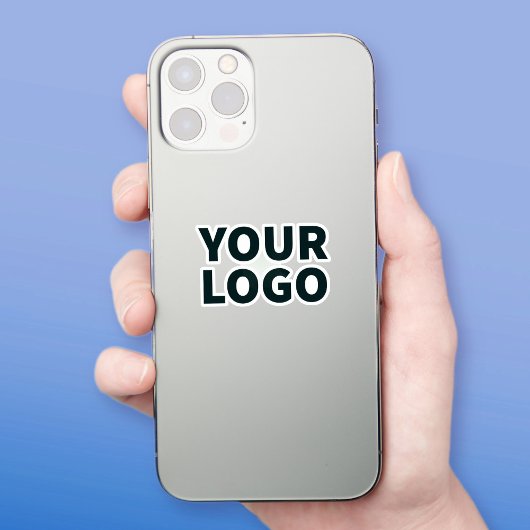 Upload uw Logo Sticker