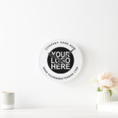 Upload Uw Logo van het Bedrijf Ronde Klok (Huis)