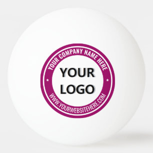 Upload Uw Logo Voeg Tekst Toe Gebrandmerkte Ping P Pingpongbal