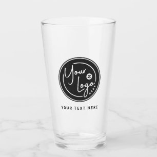 Upload uw merklogo glas