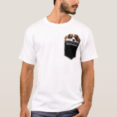 Upload uw persoonlijke naam Aangepaste Cocker Span T-shirt (Voorkant)