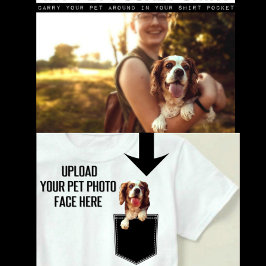 Upload uw persoonlijke naam Aangepaste Cocker Span T-shirt