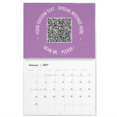 Upload uw QR-code Agenda Voorbeeld Tekst Info toev Kalender (Feb 2027)