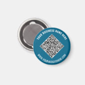 Upload uw QR-code Promotionele Magneet Aangepaste  (Voorkant / Achterkant)