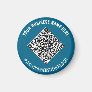 Upload uw QR-code Promotionele Magneet Aangepaste 