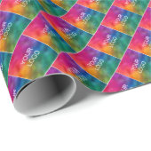 Upload Uw Sjabloon Bedrijfs van de Logo hier Cadeaupapier (Rol Hoek)