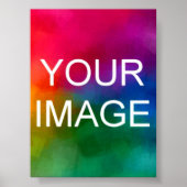 Upload uw vakantie bruiloft Jubileum foto Poster (Voorkant)