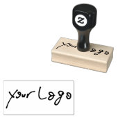 Upload uw zakelijke Logo of Afbeelding voor Logo Rubberstempel (Gestempeld)
