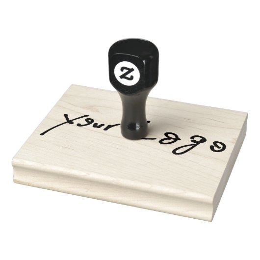 Upload uw zakelijke Logo of Afbeelding voor Logo Rubberstempel (Stempel)