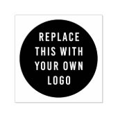 Upload uw zakelijke Logo-Sjabloon Zelfinktende Stempel (Design)