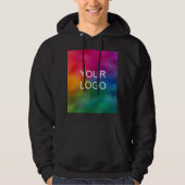 Upload Voeg Afbeelding toe Logo Fotosjabloon Aange Hoodie (Voorkant)