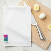 Upload Your Company Logo Custom Text Template Theedoek (Quarter Fold)