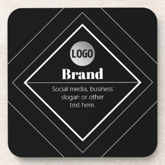 Upload Your Logo & Customizable Text Design Bier Onderzetter
