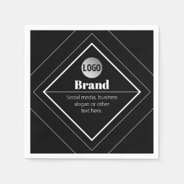 Upload Your Logo & Customizable Text Design Servet