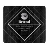 Upload Your Logo & Customizable Text Design Snijplank (Voorkant)