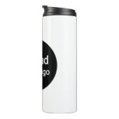 Upload your Logo  Thermosbeker (Geroteerd rechts)