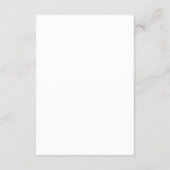 Upload Your Own Design Here | Custom RSVP Kaartje (Achterkant)