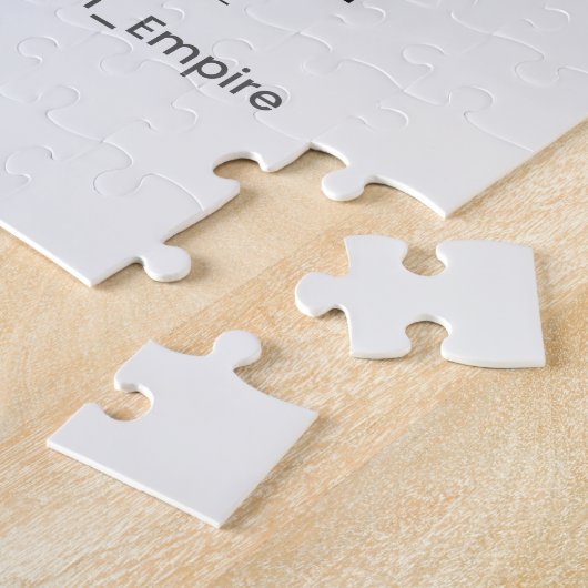 Upload Your Own Design Here | Custom Template Legpuzzel (Zijkant)